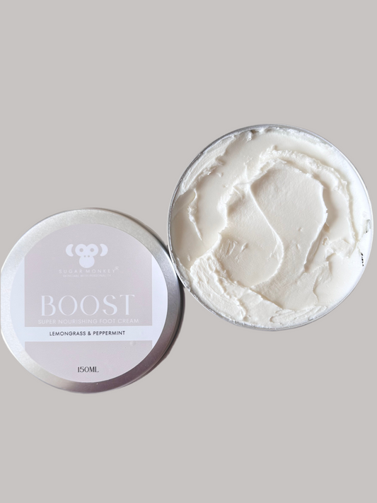 SUPER BOOST FOOT CREAM | LEMONGRASS & PEPPERMINT