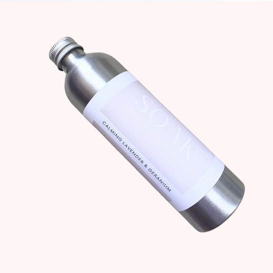 CALMING LIQUID SOAP | LAVENDER & GERANIUM